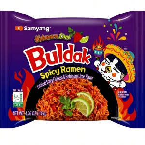 Buldak hot chicken ramen habanero limón
