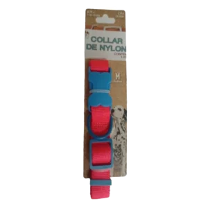 Collar nylon mediano con broche Thierny