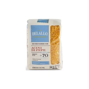 DeLallo Acini di Pepe No.70 Pasta Italiana