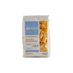 DeLallo Mezzi Rigatoni No. 23 Pasta Italiana